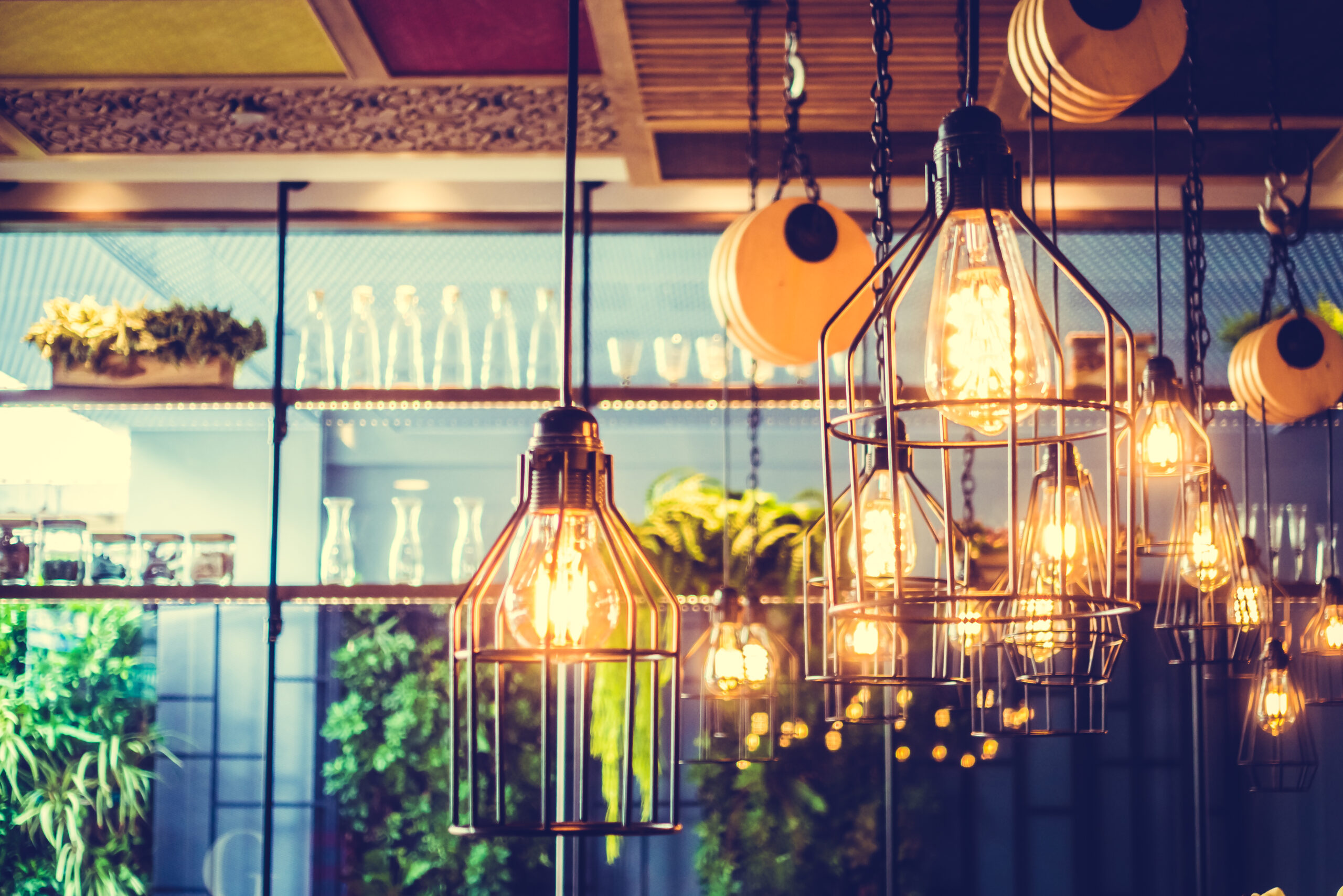 Light lamp decoration interior